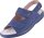 Sandalette Herren 0751 d.blau Nubuk