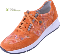 Sneaker Wellness 9409 orange Flowery