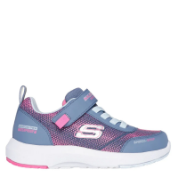 Skechers Kinder Dynamic blau/rosa