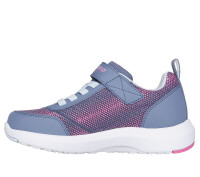 Skechers Kinder Dynamic blau/rosa