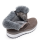 Comfort Stieflette Damen Lammfell grau