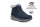 Comfort Stieflette Damen Lammfell blau