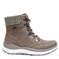 Comfort Tex Stieflette Damen Yak grau