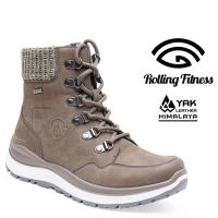 Comfort Tex Stieflette Damen Yak grau 41