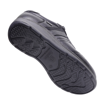 Comfort Halbschuh Schnürer Leder Herren schwarz