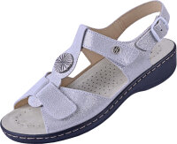 Sandalette Vario 5108 weiß Glitter