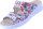 Pantolette Napoli 2521 rosa flowery