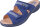 Pantolette Kräuter-fit 7819 blau Glitter