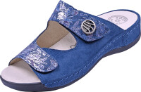 Pantolette Energy 2251 blau Velour komb.