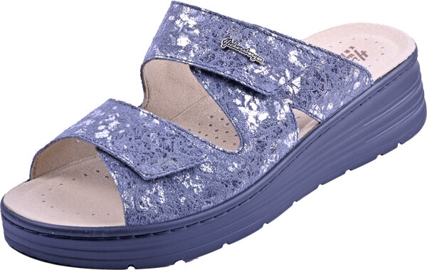 Pantolette Rimini 2621 grau Glitter