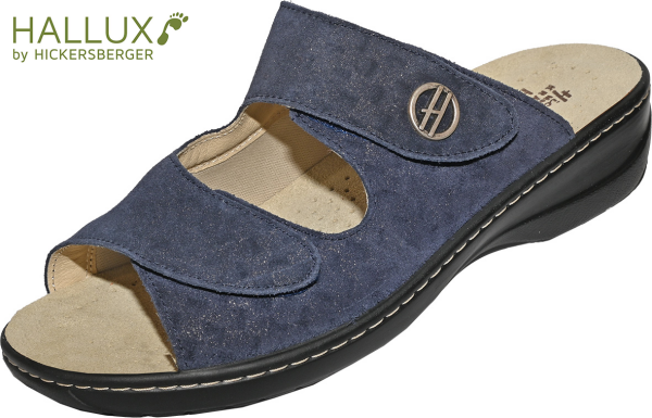 Pantolette Milano Hallux 2168 blau Mandela