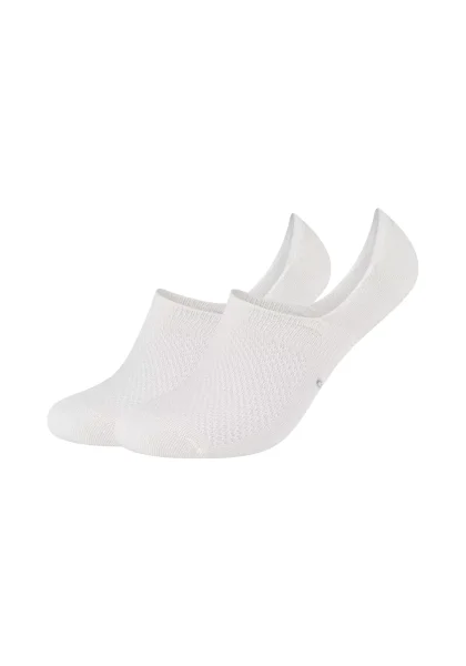 Camano UNISEX soft Sneaker Socken white