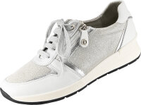Halbschuh Wellness 9411 weiß Leder komb.