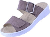 Pantolette Napoli 2525 taupe Velour