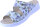 Pantolette Napoli 2521 grün Flowery 41