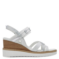 Tamaris Keil- & Plateausandalen White Comb