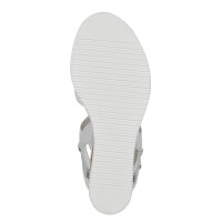 Tamaris Keil- & Plateausandalen White Comb
