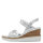 Tamaris Keil- & Plateausandalen White Comb