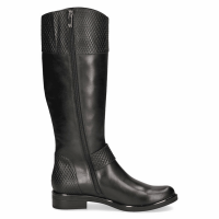 Caprice Stiefel Black Comb