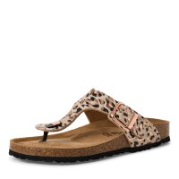Tamaris Pantoletten Beige/Leopard
