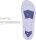 Pantolette Rimini 2631 grau Velour komb. 38