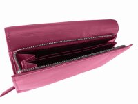 Aussenzippbörse violettrot