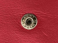 Zippbörse Ausweisfach Kalbleder rot