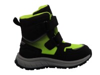 Lurchi Stiefel Aaron Tex black lime