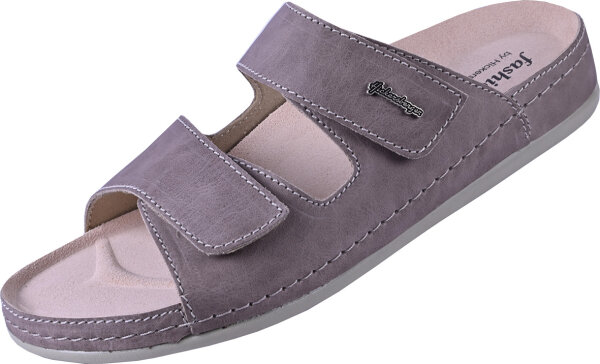Pantolette Fashion 4650 taupe Leder
