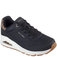 Skechers Uno Jungle Nite schwarz / Leo