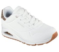 Skechers Uno Jungle Nite weiß / Leo