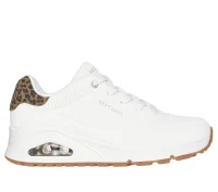 Skechers Uno Jungle Nite weiß / Leo