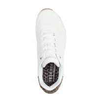 Skechers Uno Jungle Nite weiß / Leo