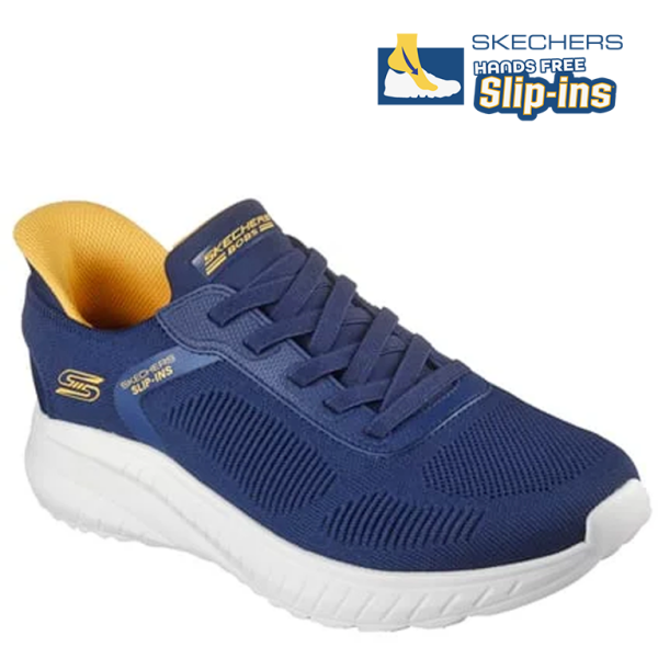 Skechers Bob Squad Chaos Solid Step blau