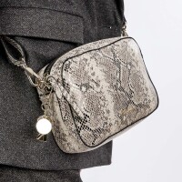 Tamaris Gerhild Handtasche mit Reißverschluss beige