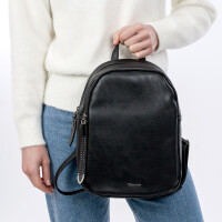 Tamaris Glenn Cityrucksack klein schwarz