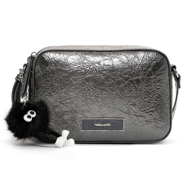 Tamaris Gilla Handtasche mit Reißverschluss mittel darksilver