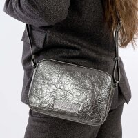 Tamaris Gilla Handtasche mit Reißverschluss mittel darksilver