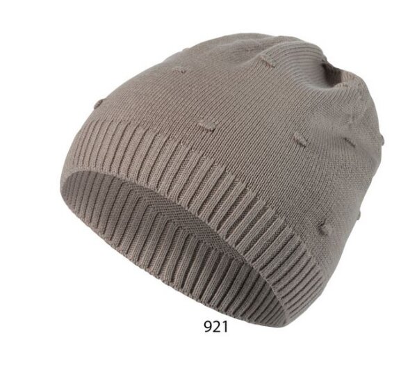 Sterntaler GOTS Strickmütze Punkte beige