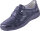 Halbschuh Comfort 9560 schwarz Leder komb.