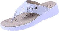 Pantolette Napoli 2529 silber Glimmer