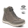 Comfort Stieflette Damen Lammfell grau
