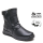 Comfort Stieflette Damen Softnappa schwarz