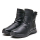 Comfort Stieflette Damen Softnappa schwarz