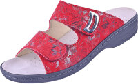 Pantolette Bregenz 2301 rot Fantasie