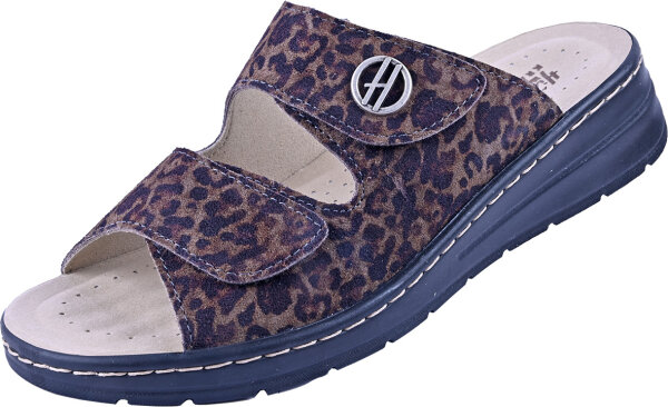 Pantolette Napoli 2520 braun Leoprd