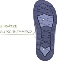 Pantolette Rimini 2620 blau Kroko