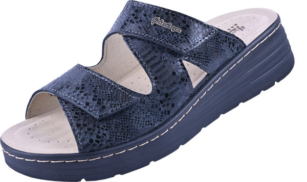 Pantolette Rimini 2622 schwarz Pyton