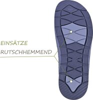 Pantolette Rimini 2622 schwarz Pyton