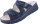 Pantolette Rimini 2622 schwarz Pyton